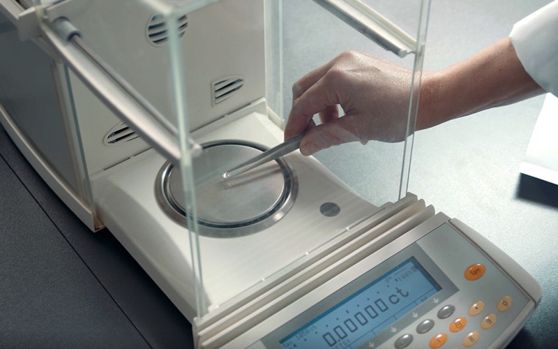 carat weight scale