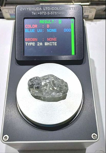 150 carat rough crystal
