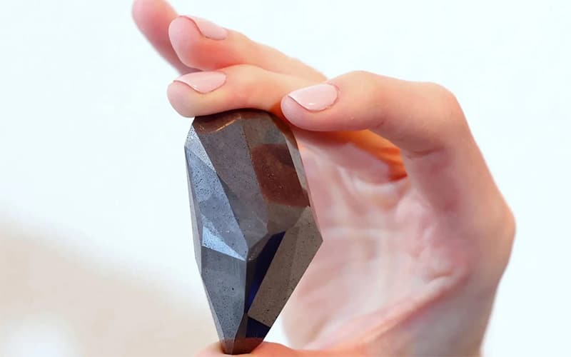 555 carat black diamond