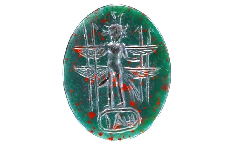 Bloodstone Intaglio