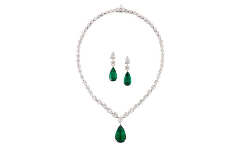 Necklace and Earrings: Bonhams London Jewels 2022