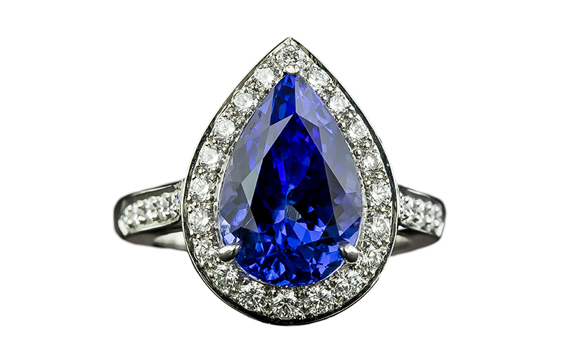 Art Deco Gemstone Ring