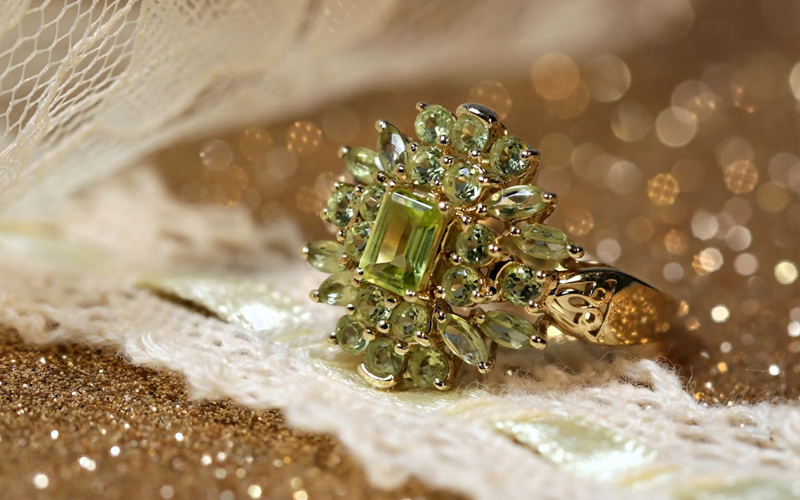 peridot ring