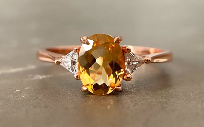 Citrine Ring