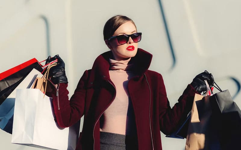 Lady Shopping
