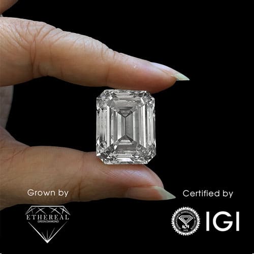 50.25 carat lab grown diamond