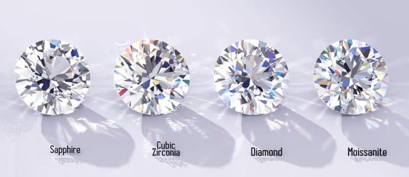 diamond vs simulants
