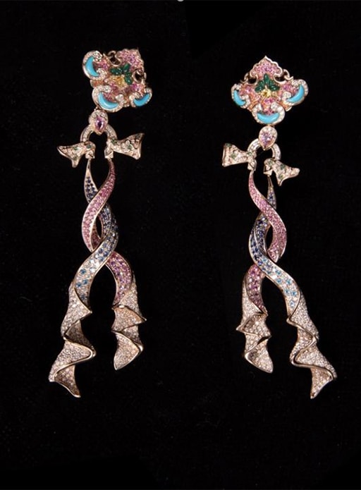 "The Garden of Dreams" jewelry design contest silver medal