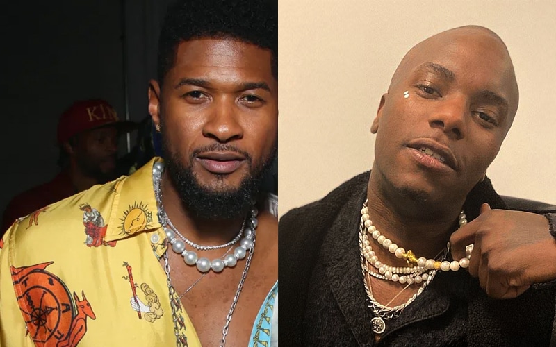 Usher and Young Paris 