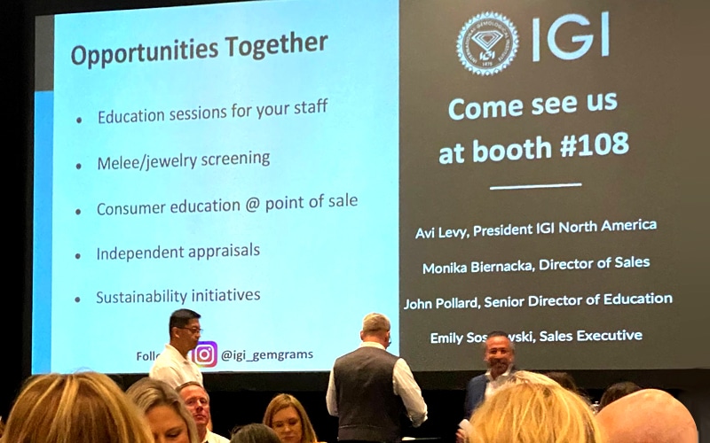 IGI at the RJO Show