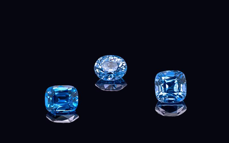 Blue Spinels