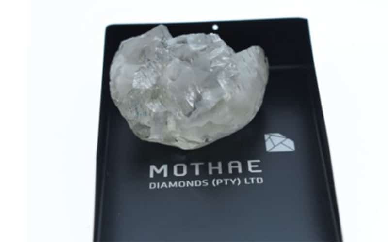 Mothae rough diamond
