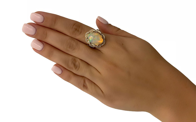 Opal ring
