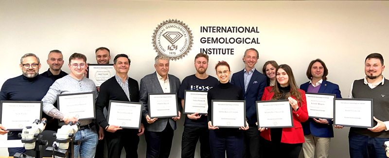 Polish Students with Diplomas