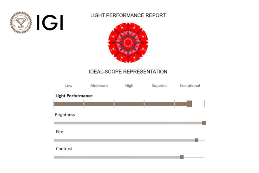 IGI Light Performance Graph