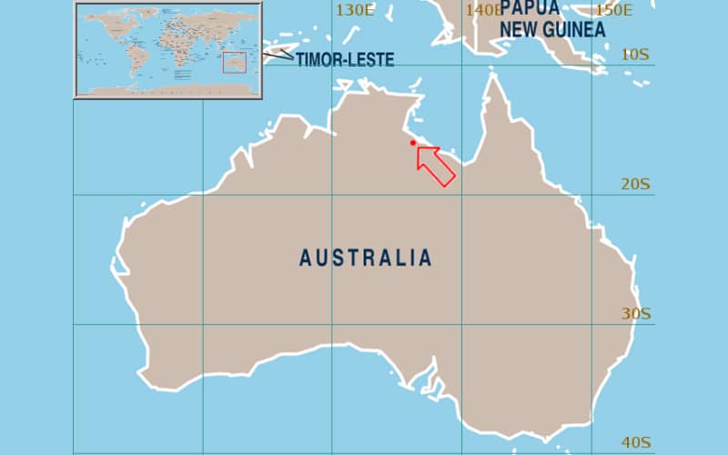 Borroloola Location